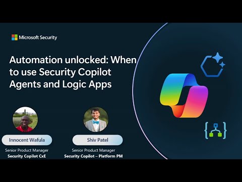 When to Use Logic Apps vs. Security Copilot Agents