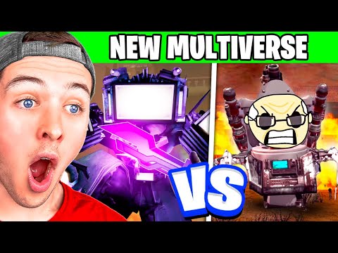 Reacting to THE SKIBIDI SAGA (NEW Multiverse)