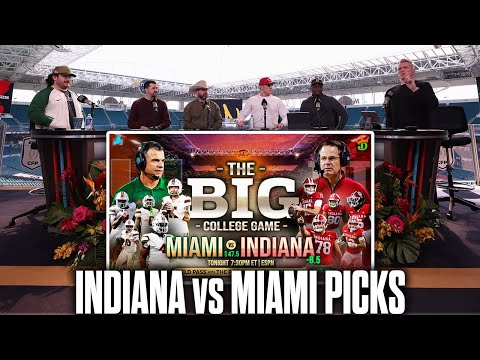 The Pat McAfee Show's Picks For Indiana vs Miami At The Big College Game