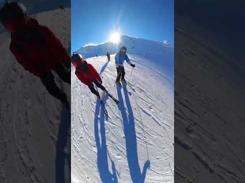 Ski in Val Thorens 2023 #ski #alpine #france #valthorens #alpes