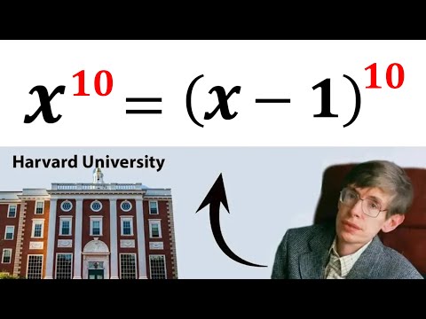 Harvard entrance exam question | Only 5% of students solved it correctly