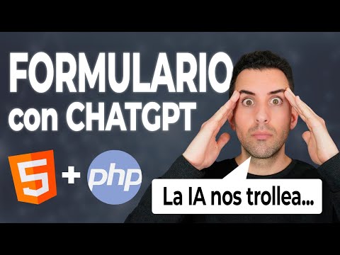Cómo Crear Formulario de Contacto PHP con IA (ChatGPT)