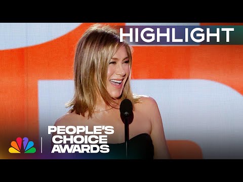 Jennifer Aniston Honors Her Friend Adam Sandler, The 2024 People's Icon | People's Choice Awards