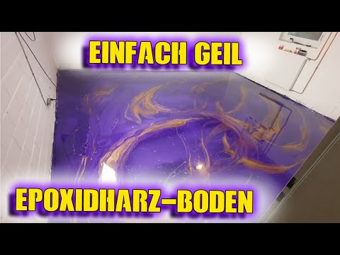 Epoxidharz-Boden SUPER Alternative zu jedem Boden  | GamingKeller Teil 13