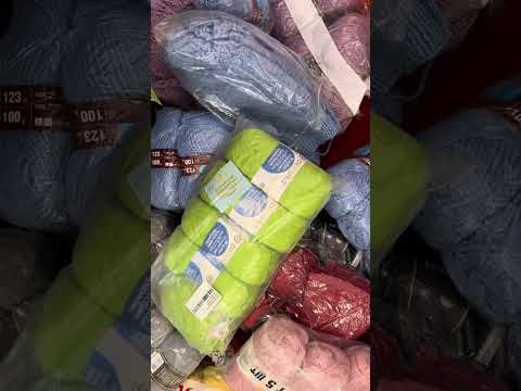 Мои  запасы пряжи  1 серия..