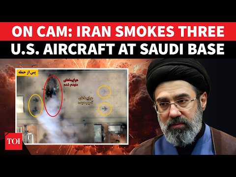 ON CAM: U.S. Airbase In Flames, 3 Military Aircraft Destroyed By Iran; Big 'Proof' Of Saudi Attack