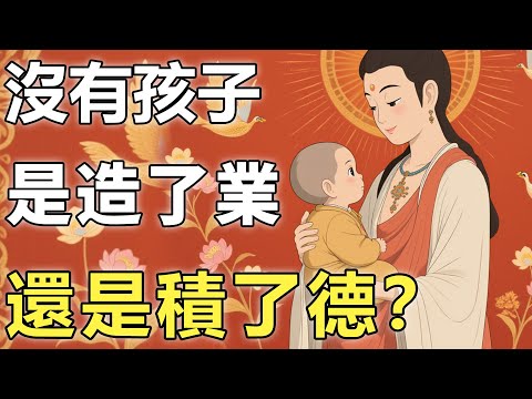 沒有孩子是造了業，還是積了德？孟婆一句話說明，來生不必還這三種債了！【孩子|因果|福報】