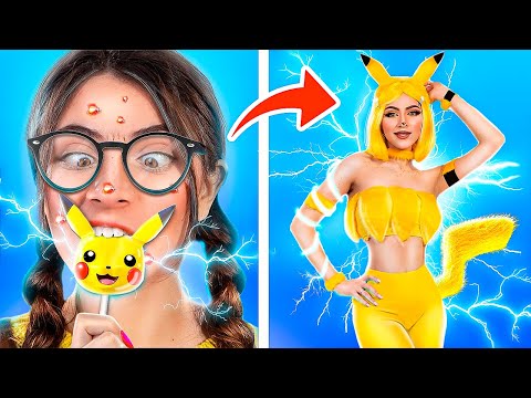 Pokémon in het Echte Leven! Van Nerd tot Populair!