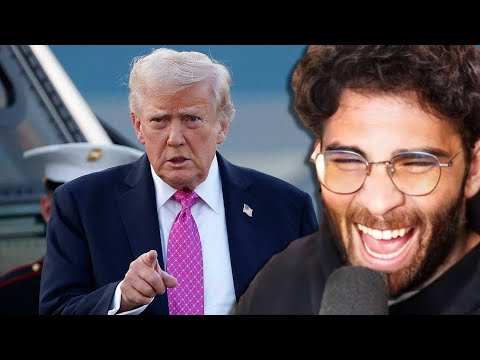 Trump FOLDS On Greenland | Hasanabi reacts