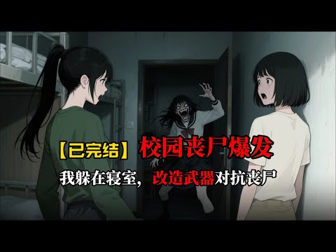 校園被神秘鐵板封鎖，一條喪屍視頻在群內瘋傳，所有人陷入恐慌，逃生通道卻已封死......#原创动画#睡前故事#悬疑动画#一口气看完#