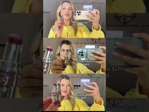 Which Phone Wins?? iPhone 16 Pro Max , Nothing Phone 3a Pro, Samsung S25 Ultra