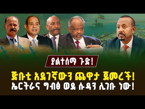 ያልተሰማ ጉድ! ጅቡቲ አደገኛውን ጨዋታ ጀመረች! ኤርትራና ግብፅ ወደ ሱዳን ሊገቡ ነው! | ገበያ ፖድካስት | Ethiopia and Egypt live