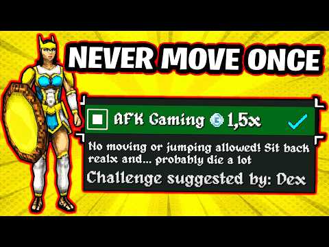 I Beat the AFK Gaming Challenge (Never Move Once) | Megabonk Guide