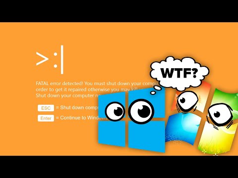 Windows 10 Kill Screen But Windows 8.1 & Windows 7 Want To See That
