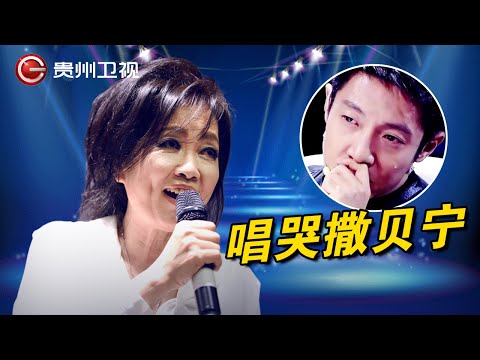 齐豫再唱《欢颜》，台下的撒贝宁听哭了，原唱的空灵韵味无法超越【为中国歌唱】