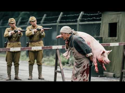 被日軍嘲笑的殺豬匠竟是特工高手，全殲日軍，炸毀生化基地！ ⚔️ 抗日 MMA | Kung Fu