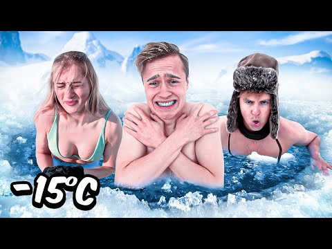 We Entered the COLDEST ICE BATH on EARTH – EXTREME CHALLENGE! 🥶🧊