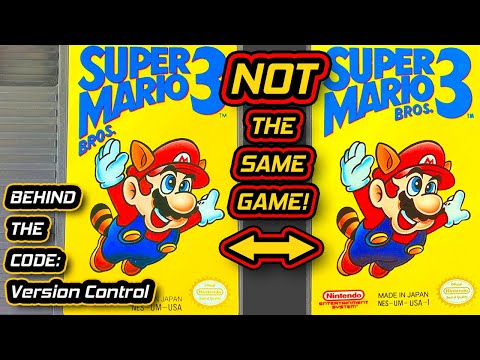 The Secret Update of Super Mario Bros. 3 - Behind the Code: Version Control