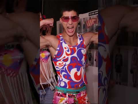 #DSQUARED2 SS24 #Supermodels #Models #Zlatan // MODTV #shorts