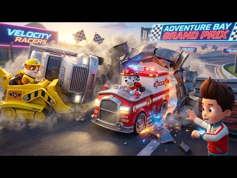 PAW Patrol Velocity Racers – The Grand Prix Finale! 🏎️🚑  Race Track Rescue & Heroic Wins Rev
