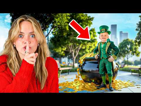 Catching Leprechauns To Get Their Gold! (Fun Squad Game)