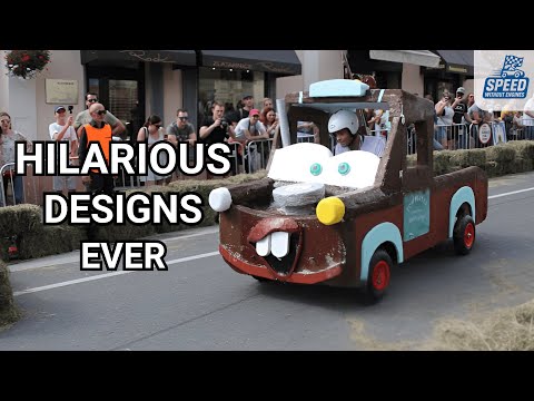 Most Creative & Funniest Soapbox Designs of All Time Vol.1 #soapboxredbullrace