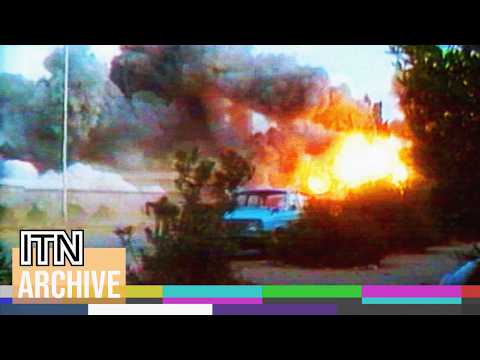 1982 Israeli Invasion of Lebanon - Intense Battle Footage Captures War Day by Day (1982)