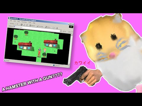The Japanese Internet Meme Game About A Hamster With A Gun | Hamuhamu