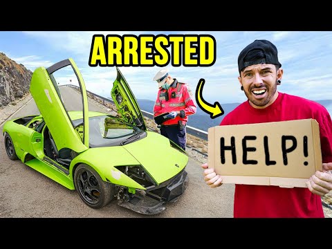 I REBUILT A LAMBORGHINI THEN DROVE TO THE WORLDS RICHEST COUNTRY