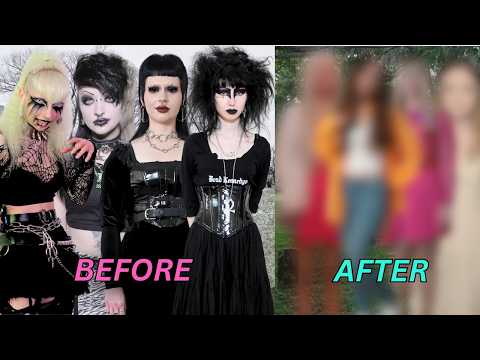 The BEST Goth To Glam Transformations | TRANSFORMED