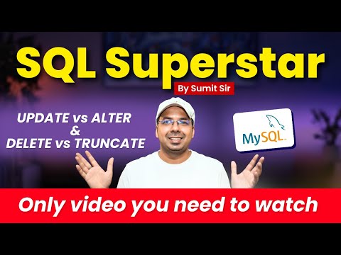 SQL UPDATE vs ALTER and DELETE vs TRUNCATE | What’s the Real Difference?