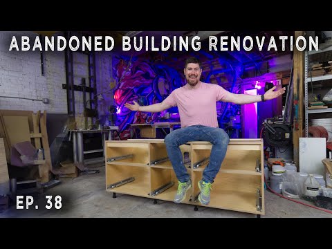 it's time to FINISH the ABANDONED BUILDING Renovation... (ep. 38)