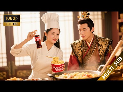 美女主廚穿越到古代，發明可樂泡麵一夜致富，征服王爺走上人生巔峰！！#chinesedrama #萌妻食神  #赵露思 #徐志贤
