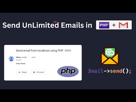 Title: Send Unlimited Emails in PHP Using Gmail SMTP