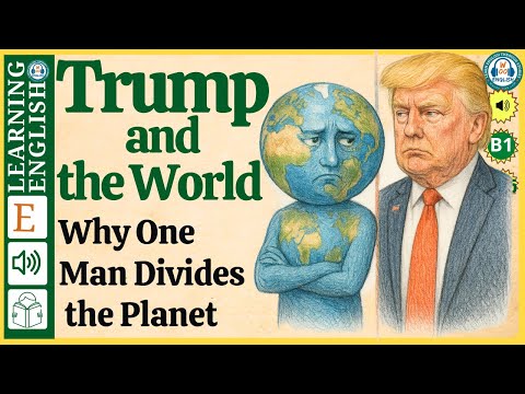 Trump and the World ⭐ learn english through stories (Graded Reader Level B1)