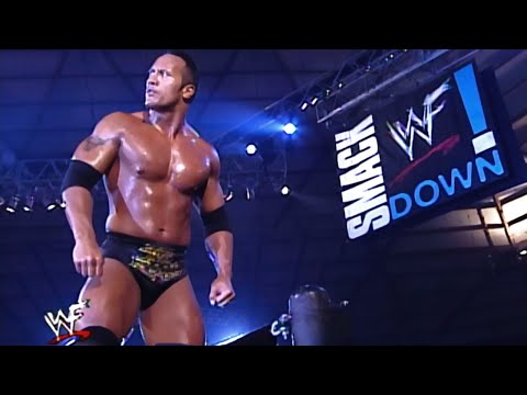 The Rock Vs Edge & Christian - SMACKDOWN!