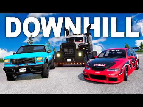 DOWNHILL MADNESS! - BeamNG