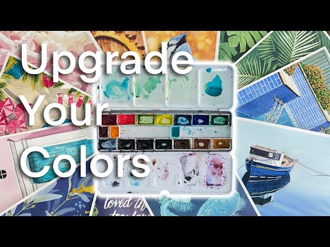 With These 11 Colors You Can Paint ANYTHING | My Simple Watercolor Palette