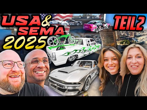 TÜV sagt NEIN! - USA & SEMA Reise 2025 - 2.200.000 $ Umbau & verrückte Drift Events!