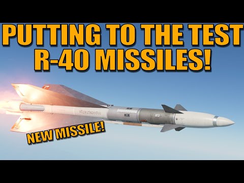 R-40 ANALYSIS! How good is the NEW MiG-25's MISSILE? - War Thunder