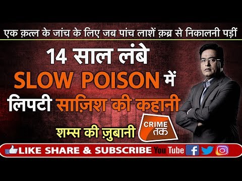 EP 307: 14 साल लंबे SLOW POISON में लिपटी साज़िश की कहानी शम्स की जुबानी | Crime Tak