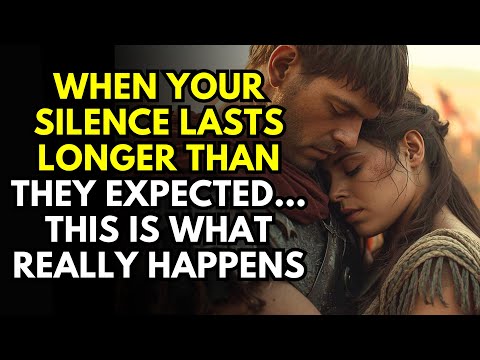 When Your Silence Lasts Longer Than They Expected… This Is What Really Happens | Stoicism