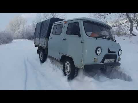 Купили Comforser CF3000 на Уаз фермер . Первый тест! шины огонь!