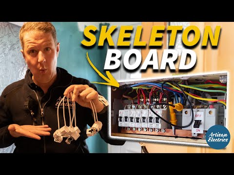 REWIRED BY A CHIMPANZEE! Skeleton Board EICR