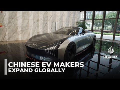 Chinese EV makers expand globally as competition and tariffs shut them out of the US market