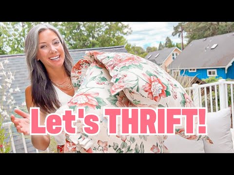 Goodwill Thrift Shopping - Secondhand Home Decor Haul - Vintage and Antique Finds