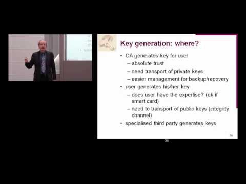 Public Key Infrastructure Fundamentals - Bart Preneel