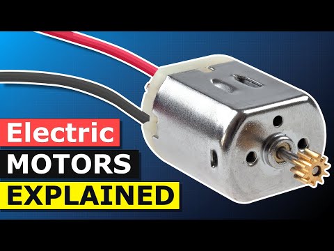 How does an Electric Motor work? DC Motor explained