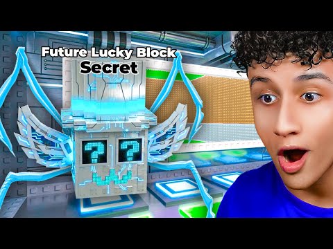 I Found A FUTURISTIC Lucky Block!