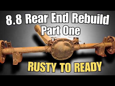 8 8 Rebuild Part 1 | Differential Teardown | Housing Restoration